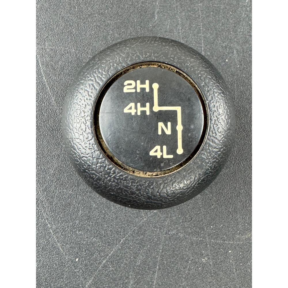 OEM 4WD Transfer Case Shift Knob Black 2H 4H N 4L Manual Shifter Handle Jeep